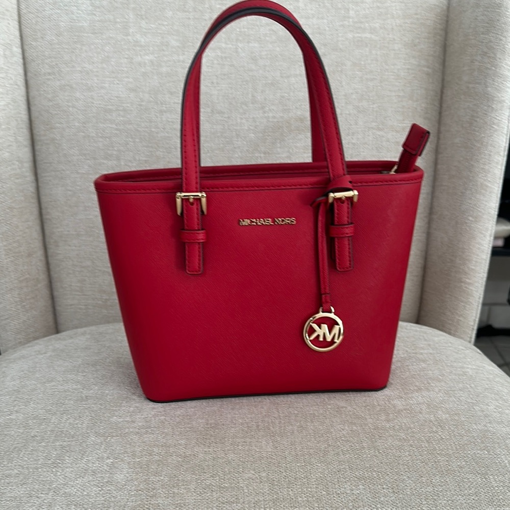 Michael Kors Saffiano Leather Small Tote